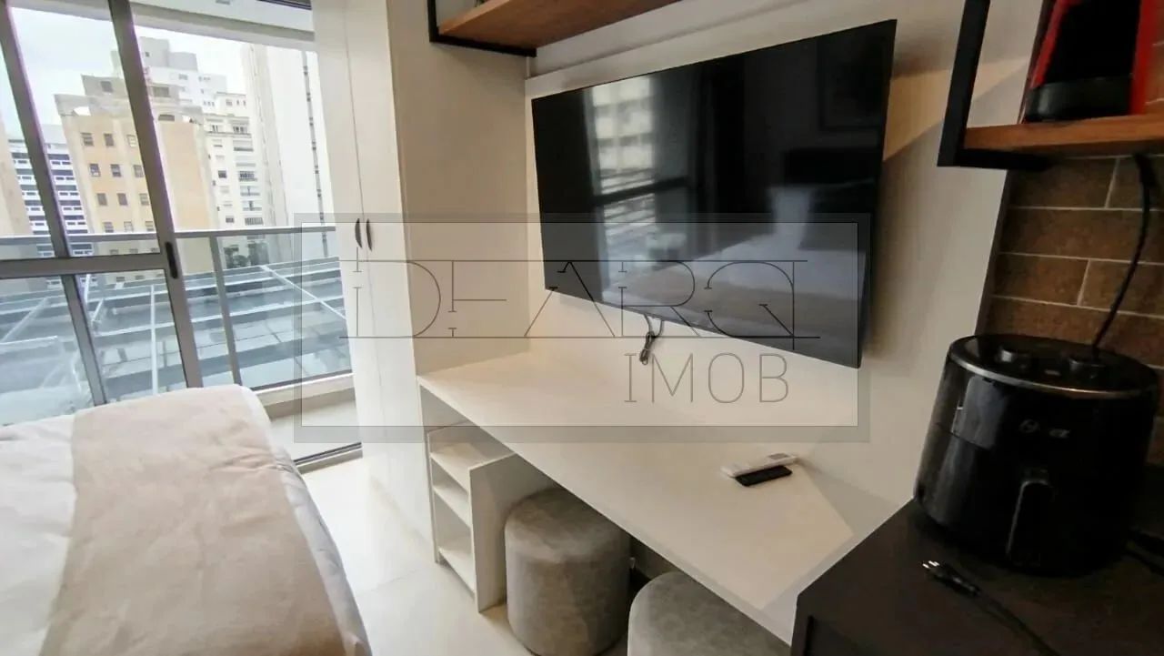 Studio Mobiliado para Locação no Jardim Paulista - São Paulo - SP | 22m² |Mobiliado | Laze