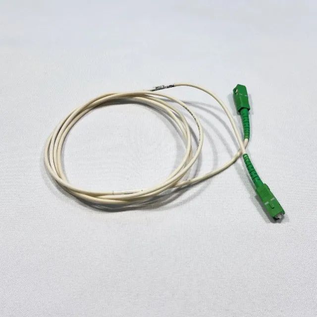 Cabo de Fibra Óptica Blindado SC/APC - SC/APC Monomodo Simplex 150 cm