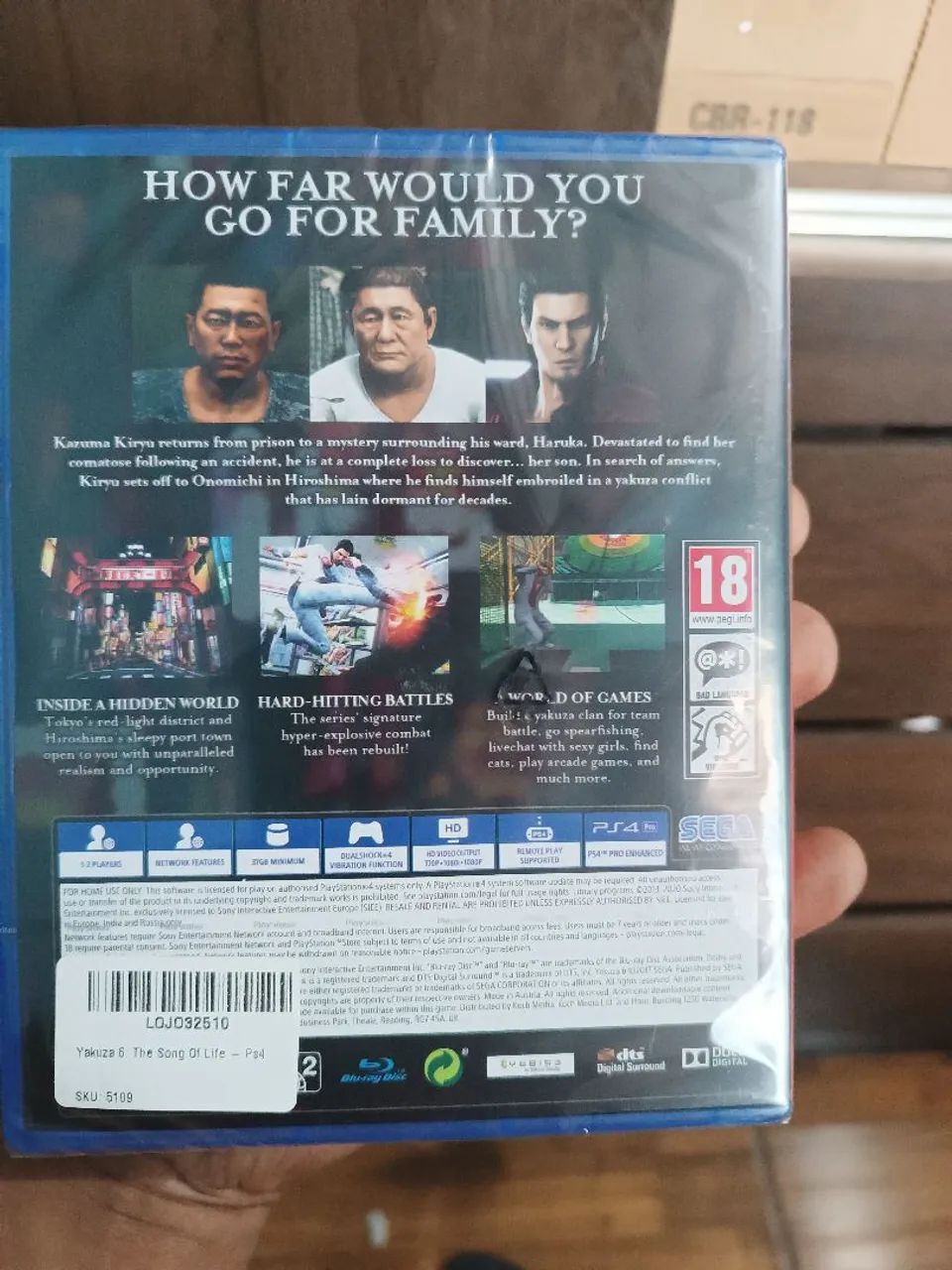 Yakuza 6 Ps4 Lacrado - Foto 2