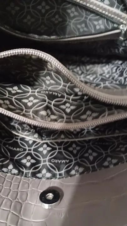 Bolsa de mão e ombro couro sintetico - Foto 3