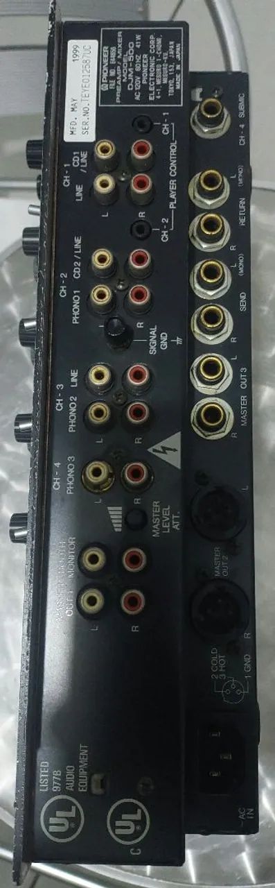 DJ機材 Pioneer DJM-500 Amazon.co.jp: パイオニア プロフェッショナル用DJミキサー DJM-500