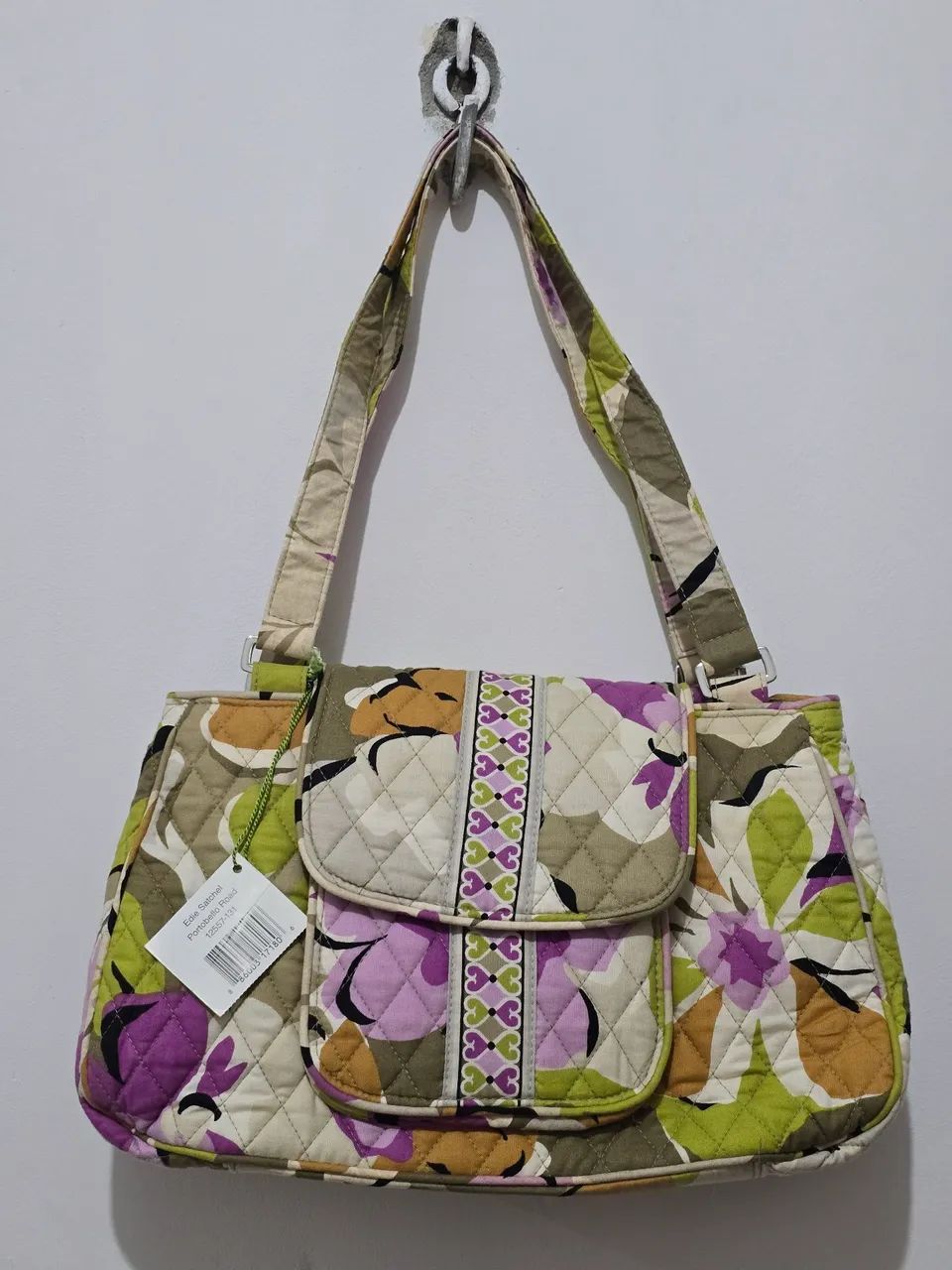 Bolsa de ombro estampada Floral - Vera Bradley