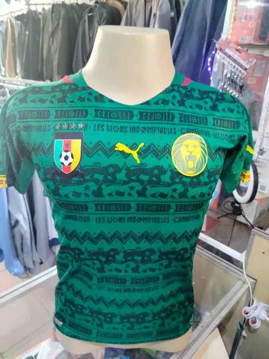 Camisa de Futebol Camarões - Puma - Tamanho P