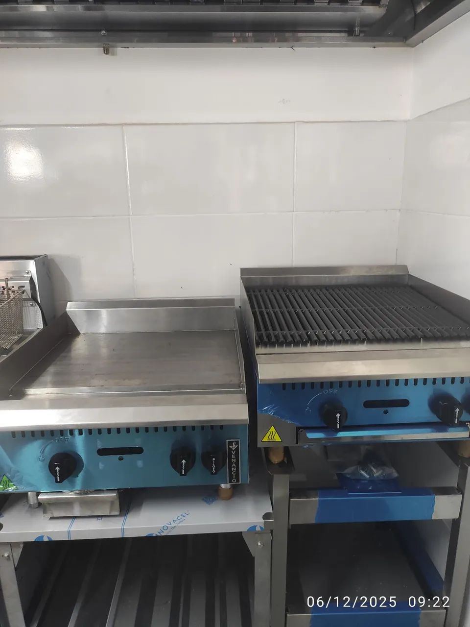 Bh Chapa industrial broiler ou lisa 