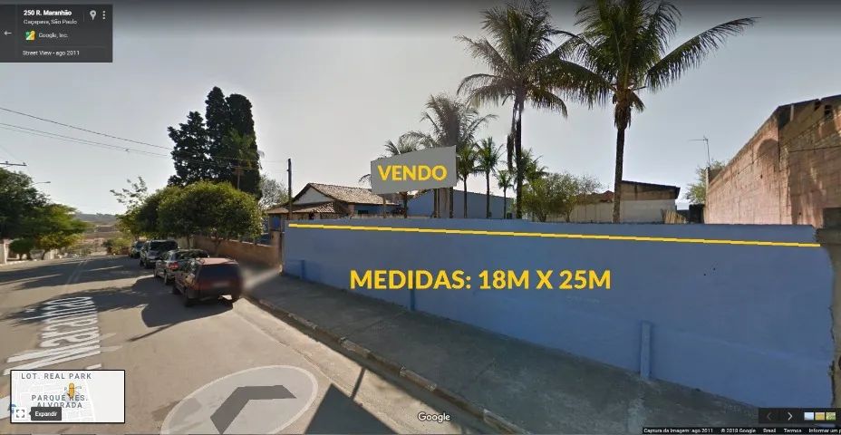 Lote 150m2 (6x25m) na Rua Maranhão - Parque Residencial Alvorada  - Foto 5