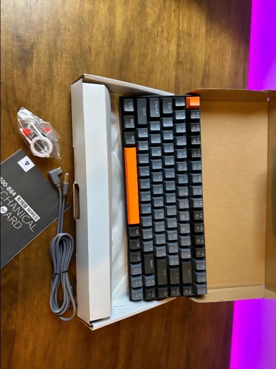 Teclado Mecânico Gamer Machenike K500A - Foto 5