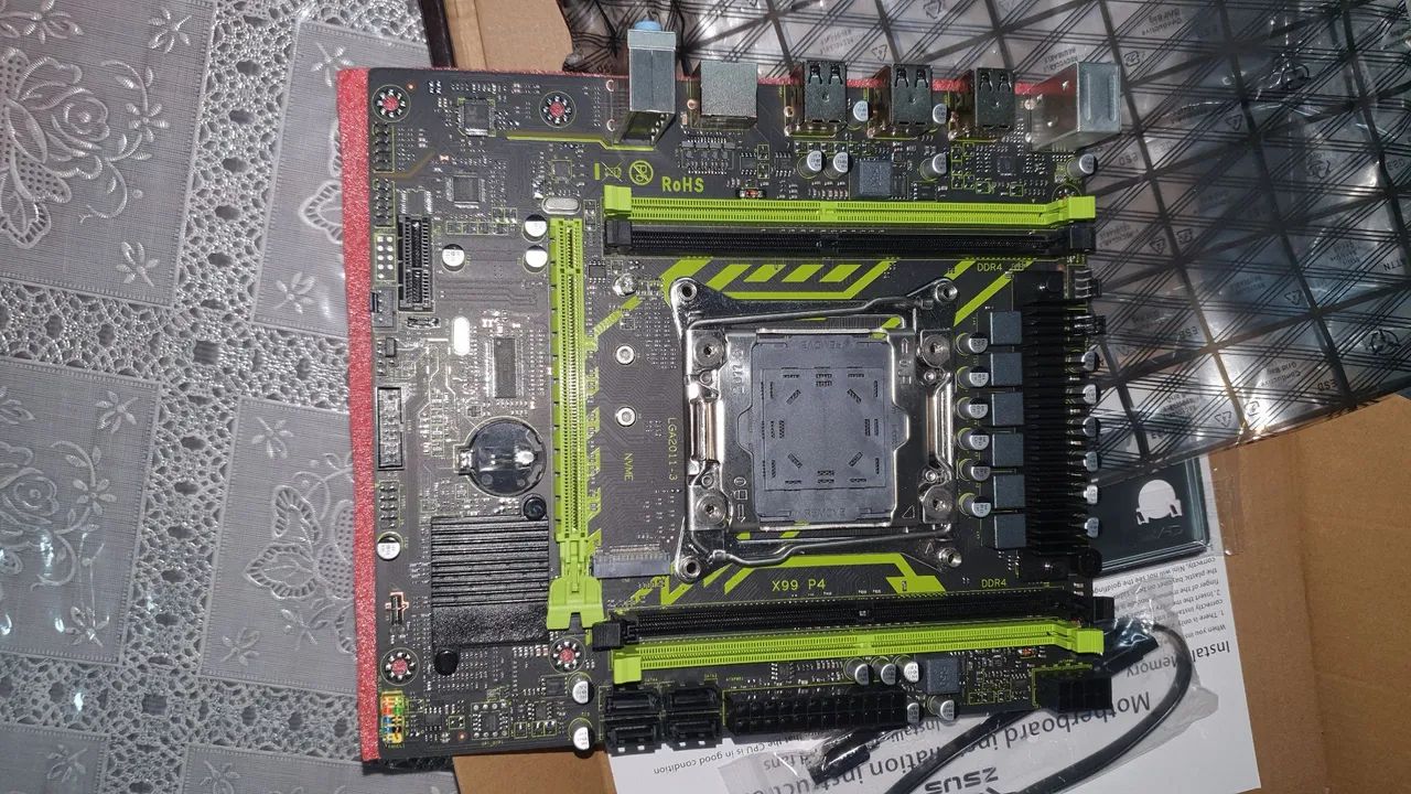 Placa-mãe ZSUS X99-8D4 Gaming *NOVA* - Foto 3
