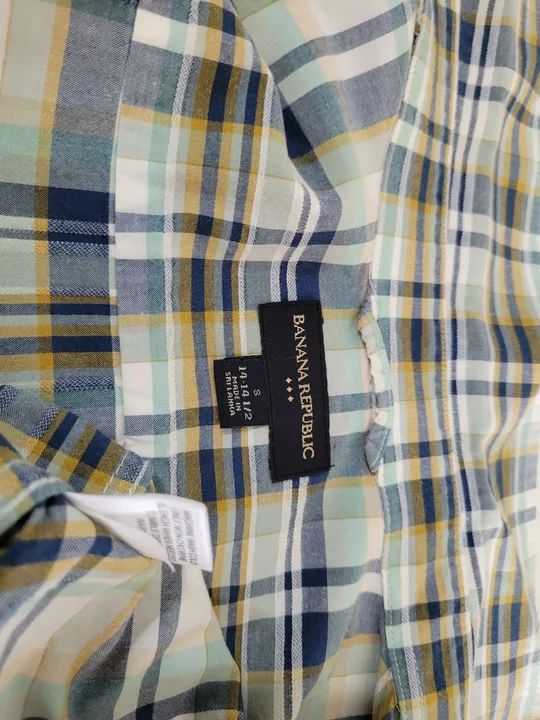 Camisa masculina marca Banana Republic original  - Foto 6