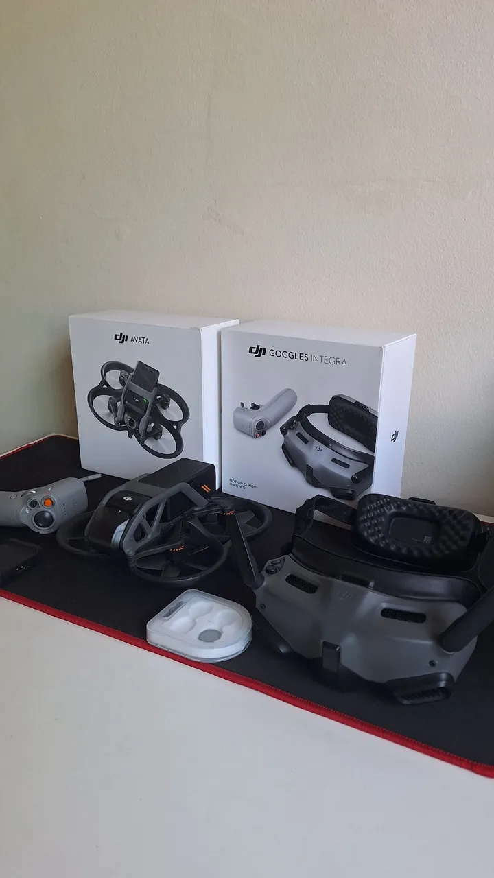 Drone DJI Avata e Óculos DJI Goggles Integra