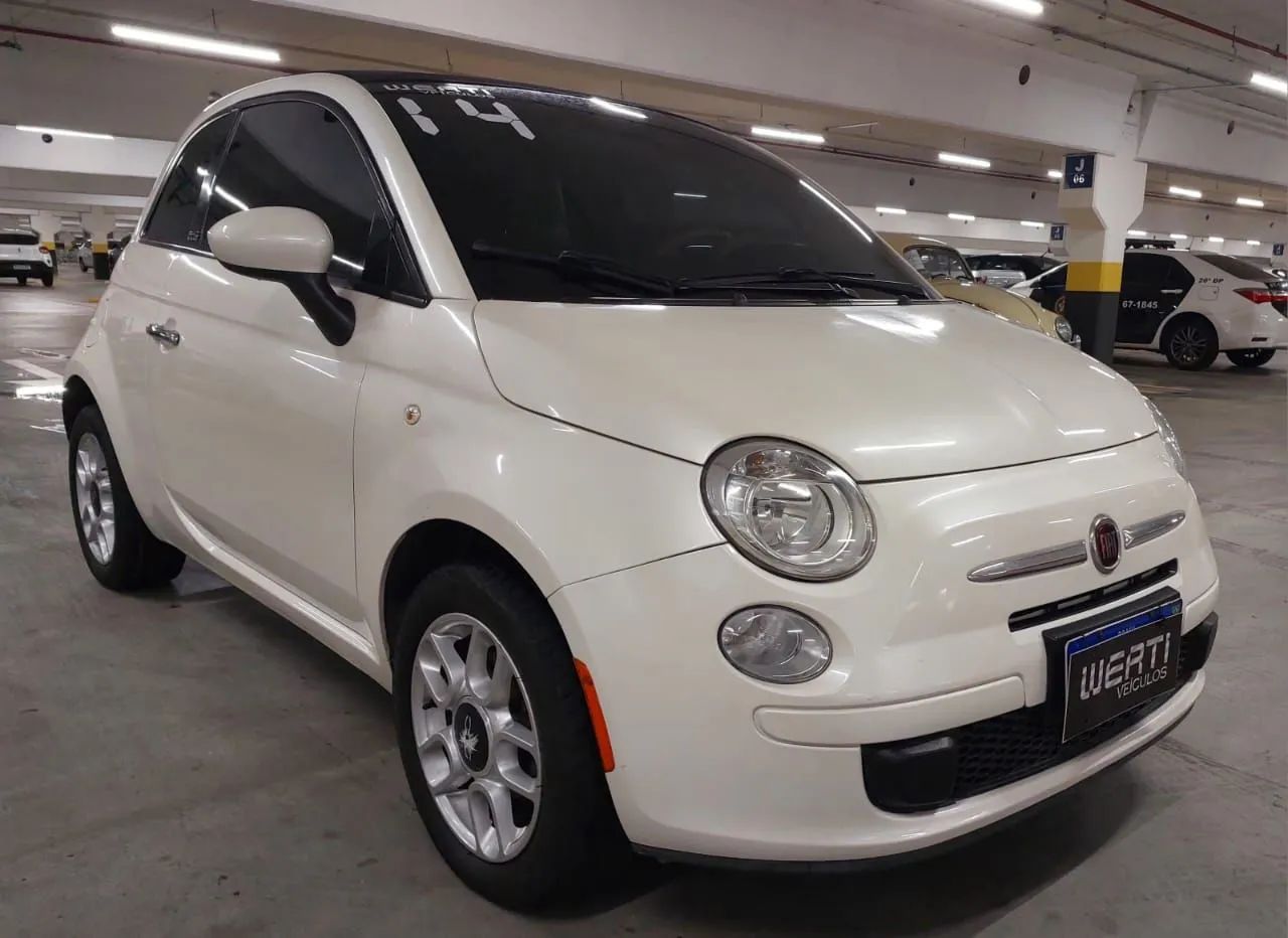 Fiat 500 Cabrio Dualogic Flex 1.4 8V 2014 - Foto 2
