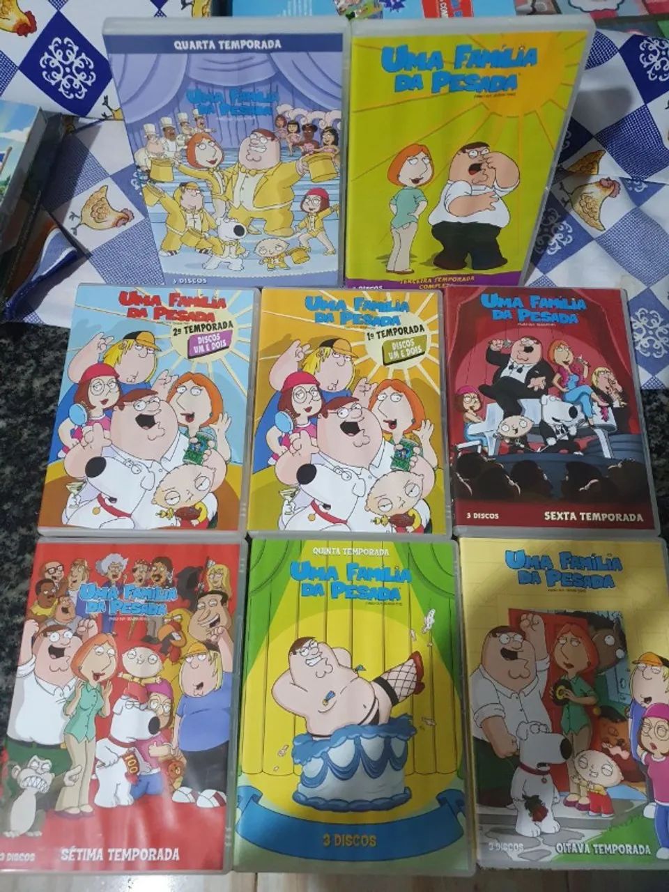 Box Família da Pesada com 8 temporadas Original