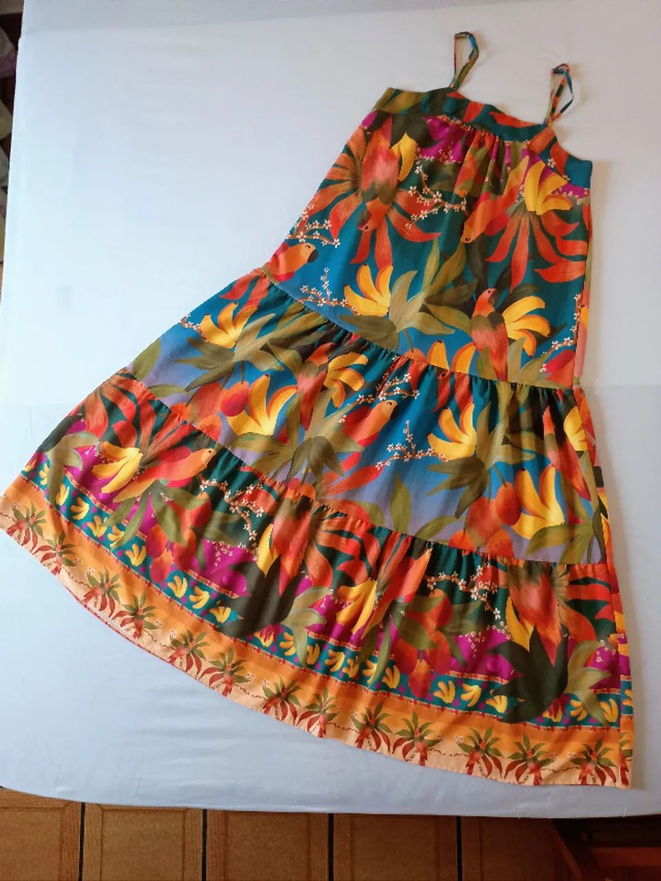 vestido estampado