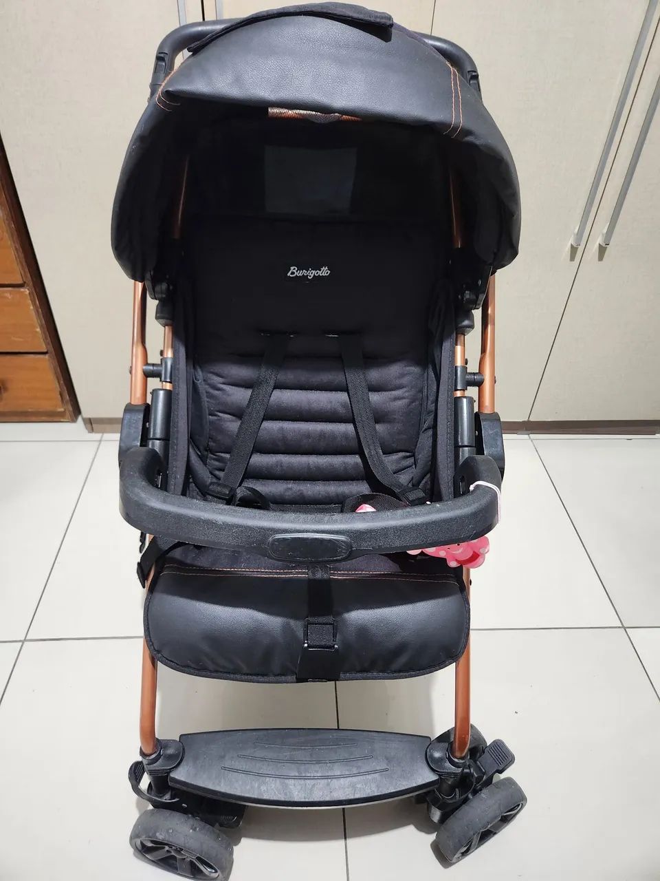 Carrinho e bebe conforto burigotto  - Foto 4
