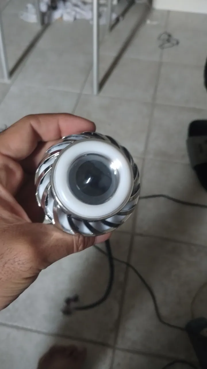 Farol Angel Eye LED para Moto