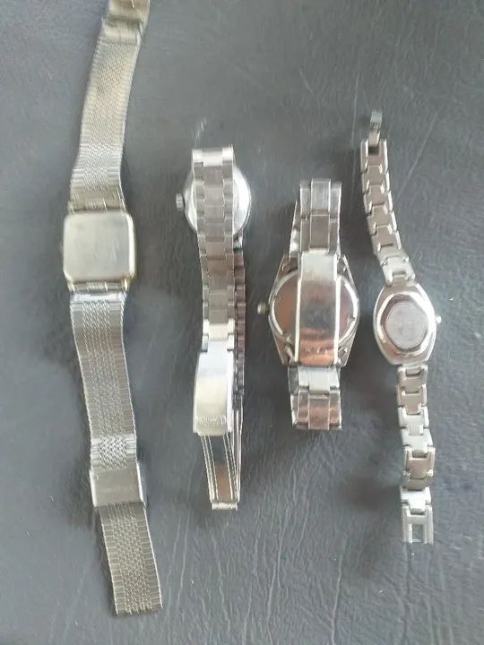 Relógios de pulso - 4 peças - Foto 4