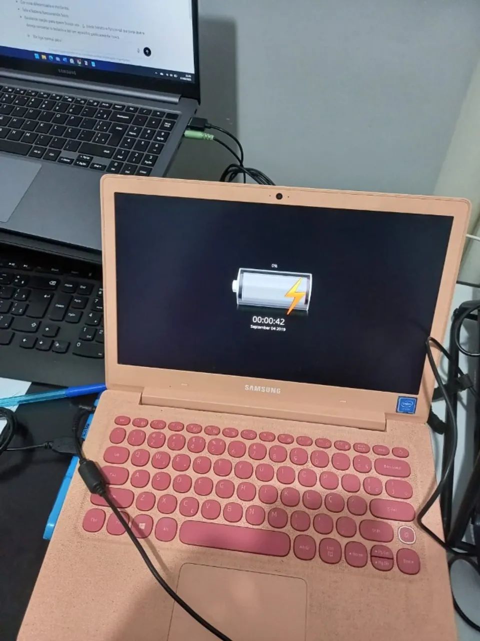 Notebook Samsung - Teclado Queimado