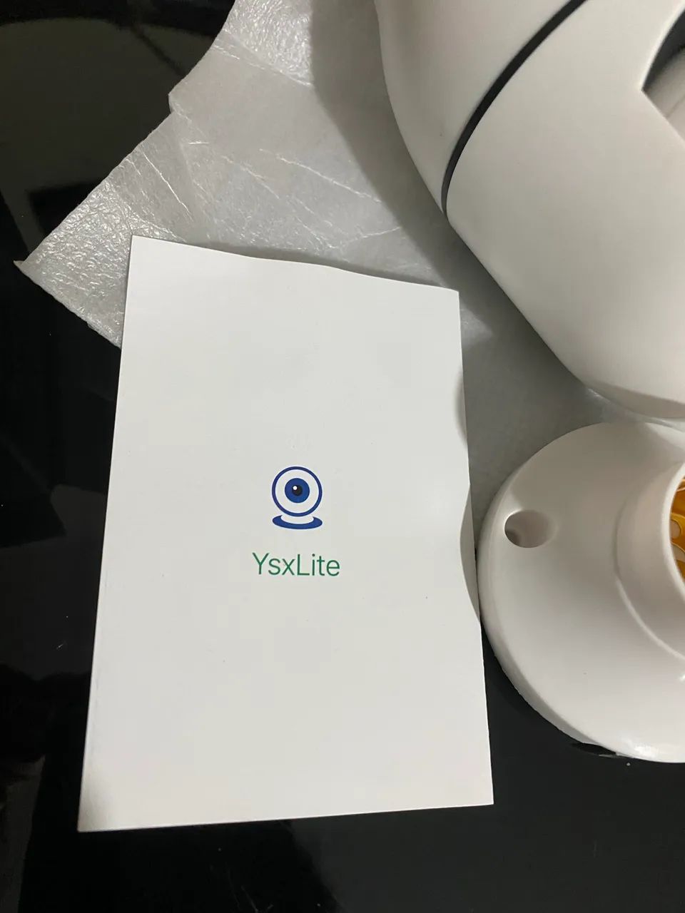 2 Cameras de Segurança Wifi Panorama Giratoria 360º Cor Branco - Foto 2