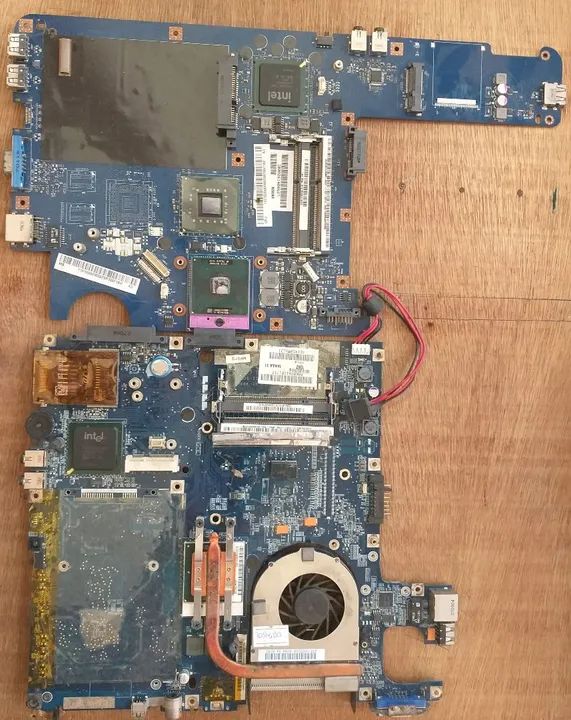 Lote de Placa Mãe Notebook Para Peças