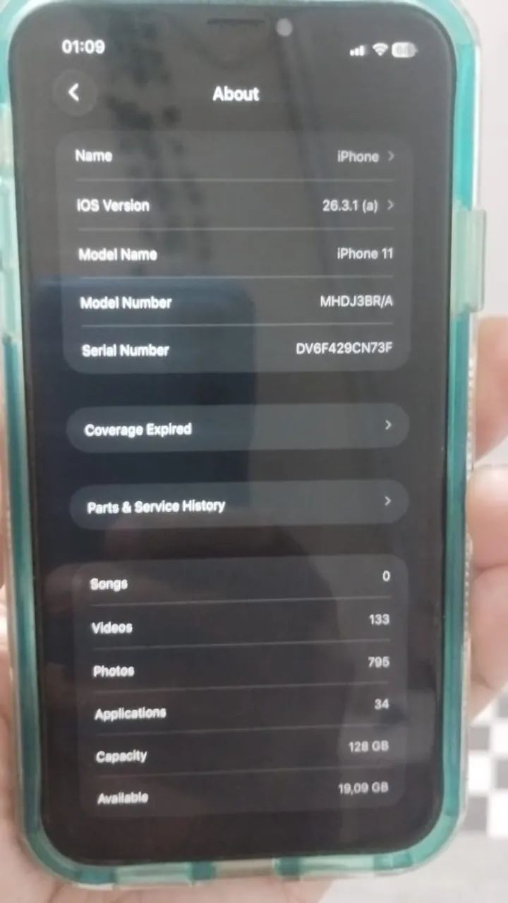 iphone11 128GB 動作ok iPhone 11 todo ok 128gb - Celulares e Smartphones - Figueiras