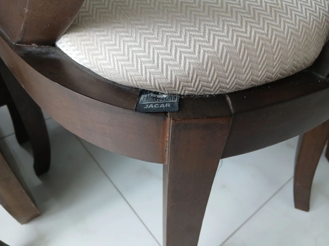 Mesa com Seis Cadeiras da JACAR  - Foto 4