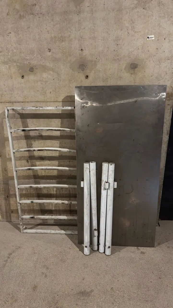 Bancada completa de inox