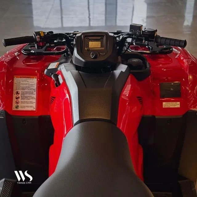 HONDA TRX 420 FOURTRAX FM 4X4 0KM VERMELHO - Foto 5