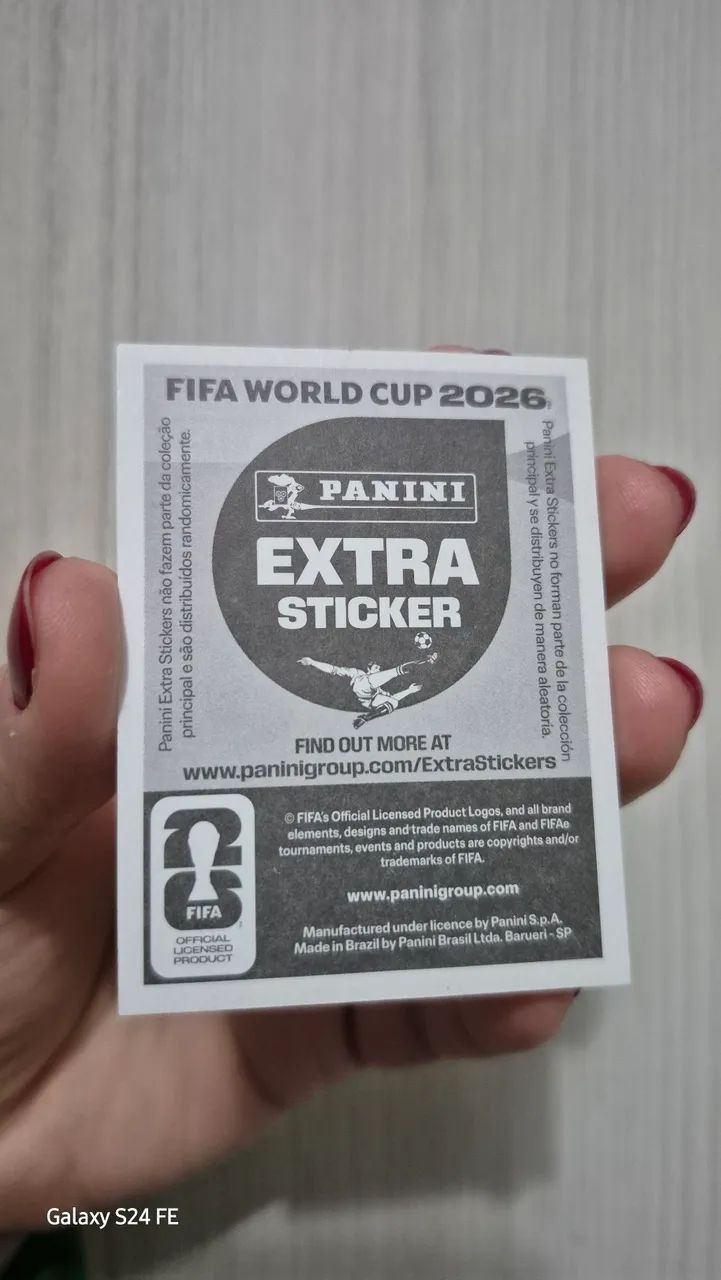Figurinha Extra panini Cristiano Ronaldo  - Foto 3