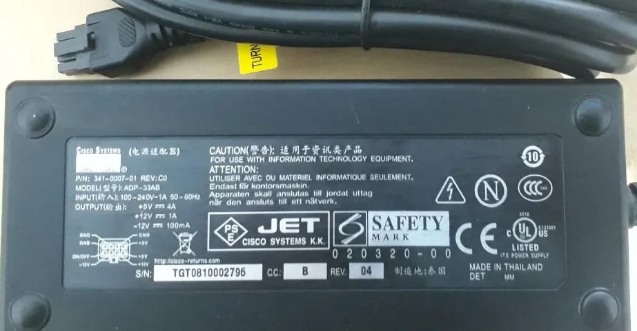 Fonte cisco ADP-33AB - Foto 4