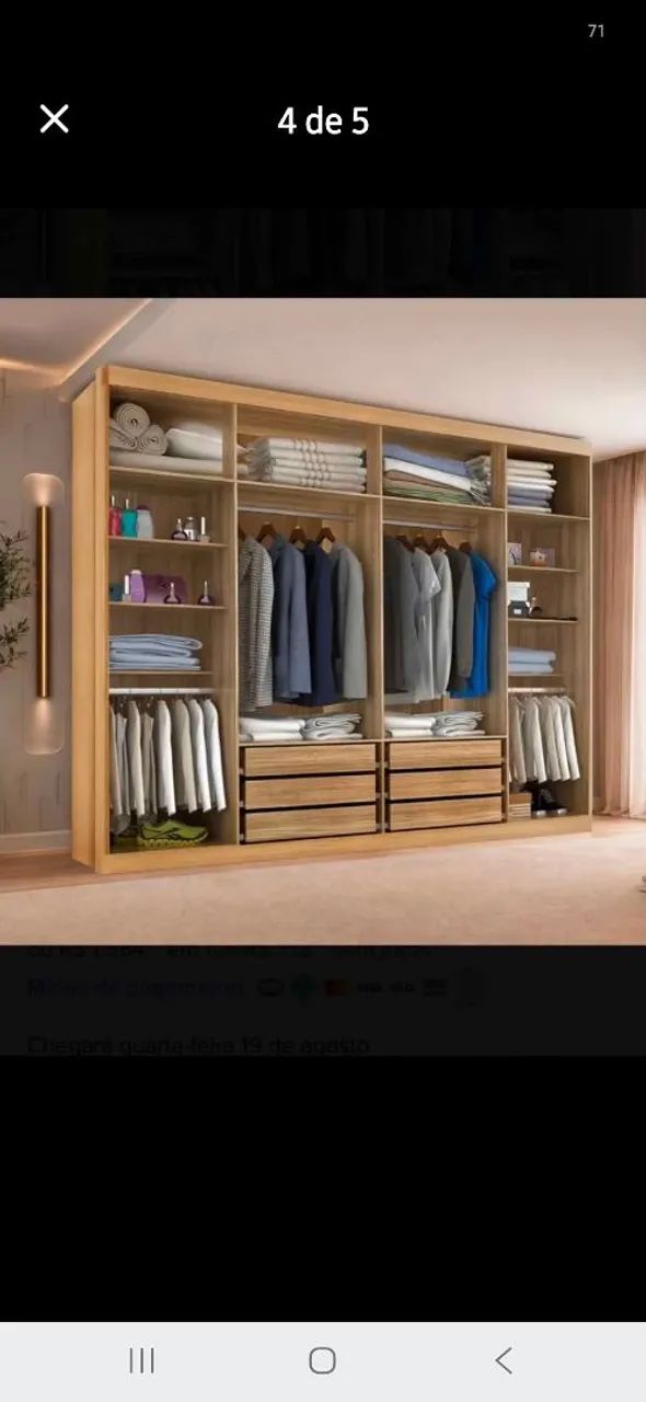 Guarda roupas - Foto 2