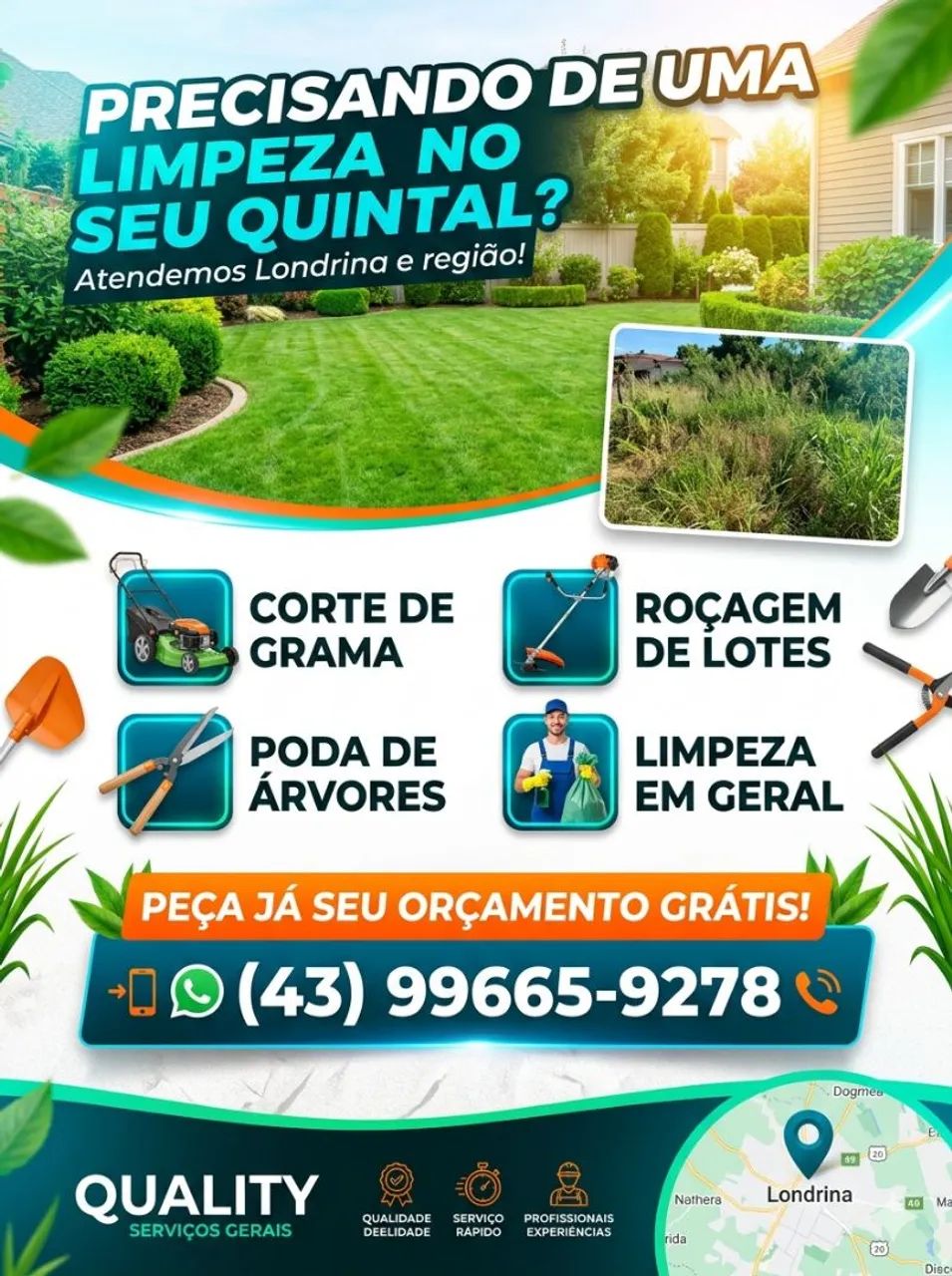 Limpeza de empresa em Londrina 