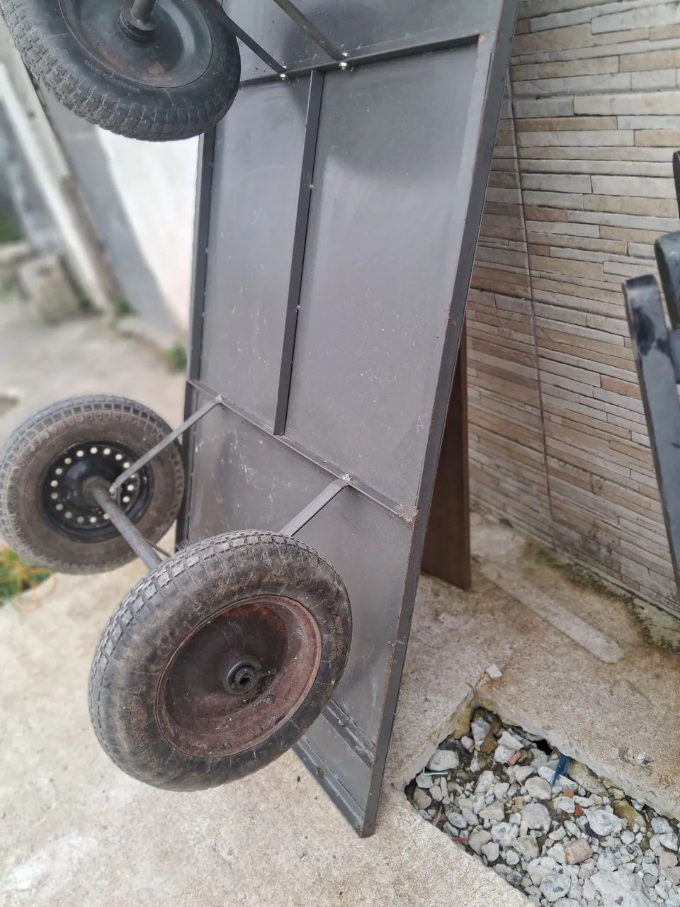 Carrinho plataforma 4 rodas - Foto 3