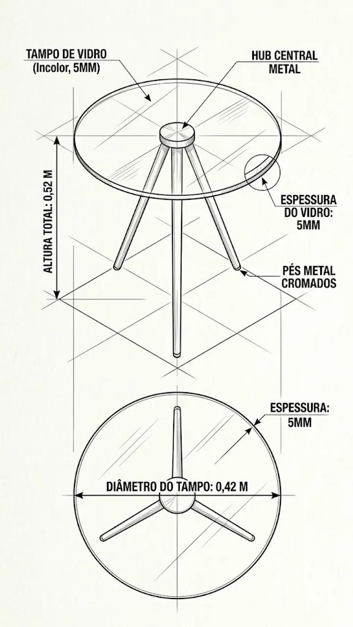 Mesa de canto 