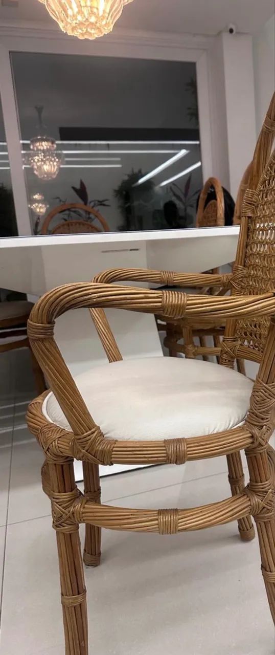 Mesa jantar com 6 cadeiras - Alto Padrão Luxo - Foto 5