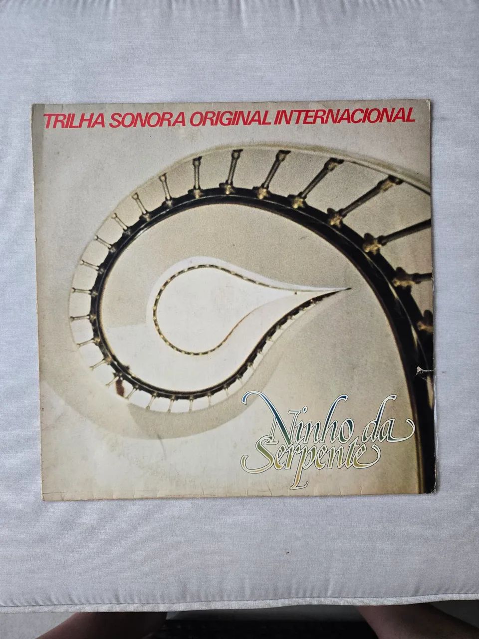 LP Disco de Vinil Trilha Sonora Novela Ninho Da Serpente Internacional 1982