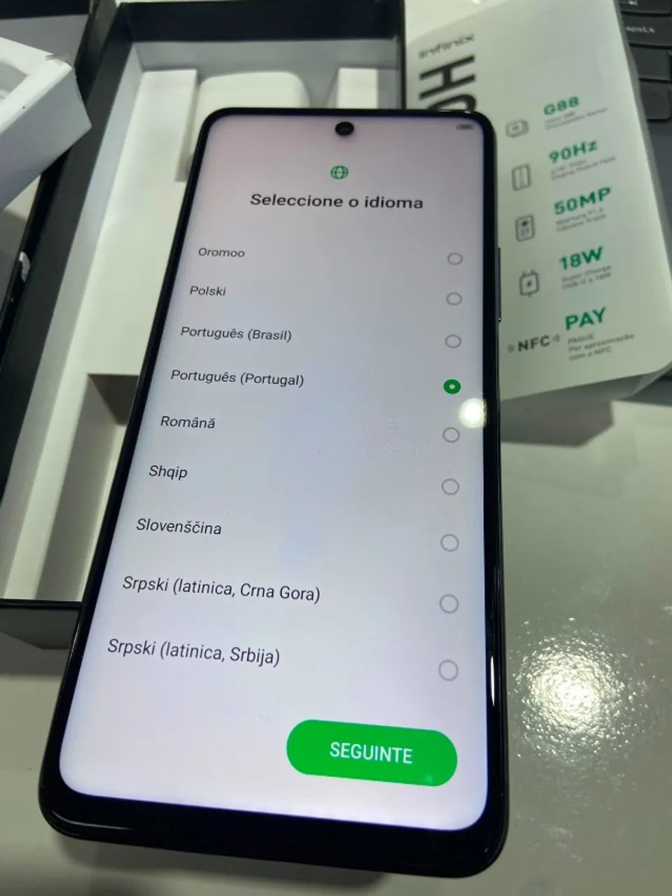 INFINIX HOT 11S NFC - NOVO DE MOSTRUÁRIO - Foto 5