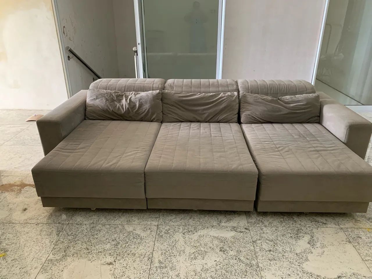 Vendo Sofá retrátil Landon 2,86 X 0,80 - Foto 4