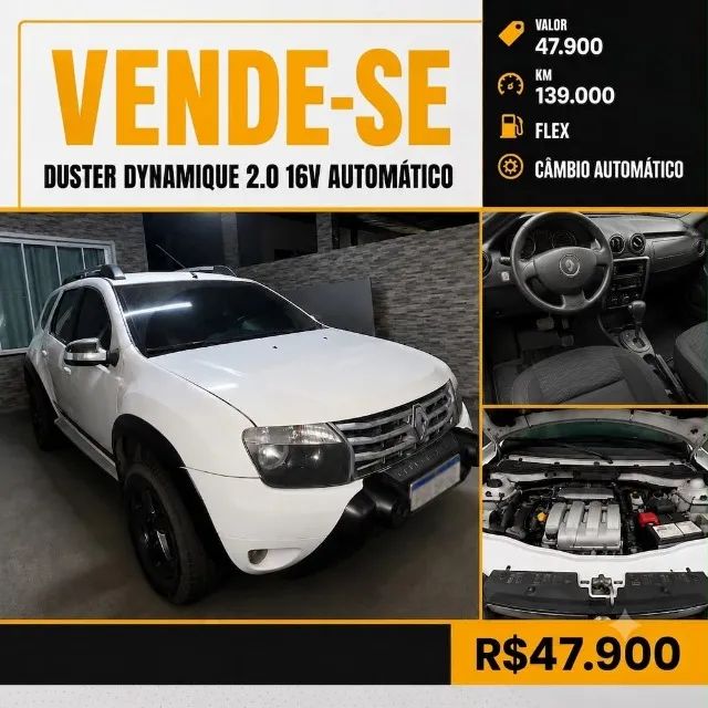 Renault Duster Dynamique 2.0 Hi-flex 16V Aut. 2014