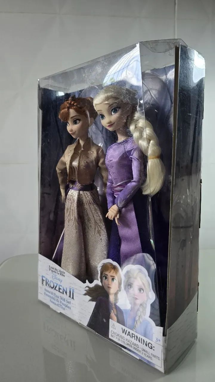 Boneca Frozen 2 Set Anna e Elsa  - Foto 4