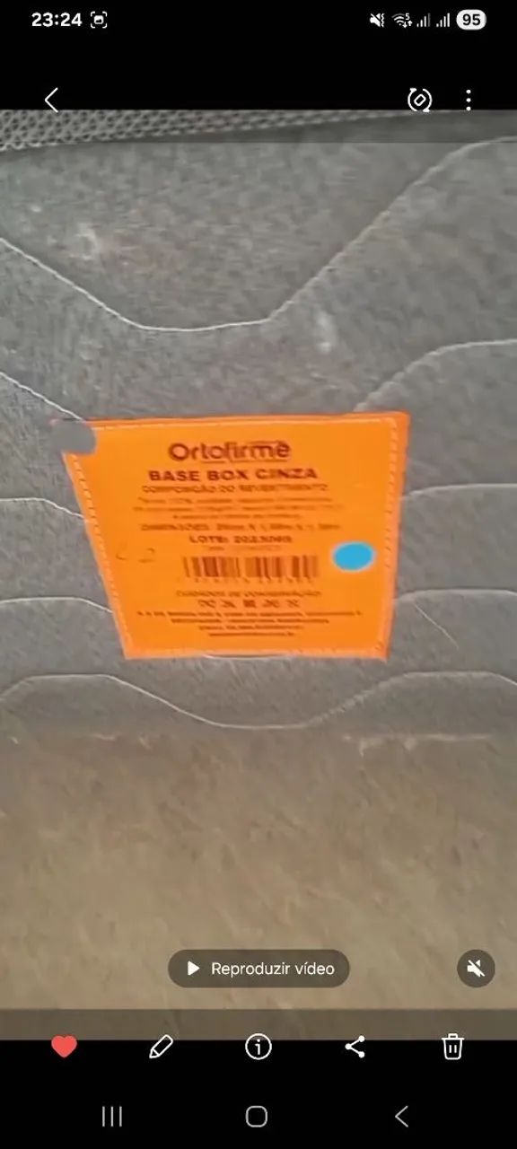 Vendo Base de cama Box casal padrão  - Foto 5