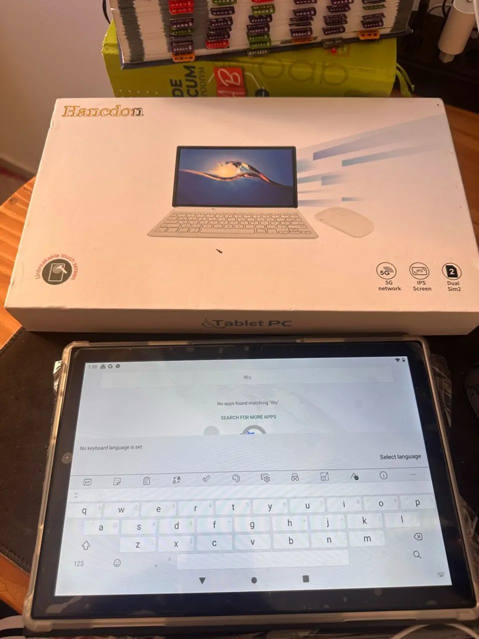 VENDO TABLET PC HANCDON (modelo S12-A) + TECLADO + MOUSE + CANETA  - Foto 5