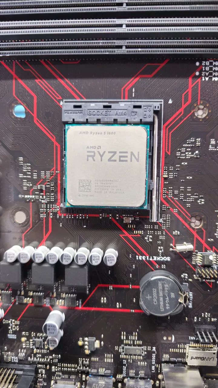 Vendo kit placa-mãe + processador ryzen. Aceito proposta coerente  - Foto 3