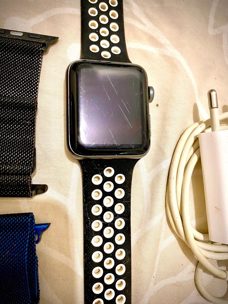 Apple Watch Series 3 42mm Cinza-Espacial + Caixa Original +