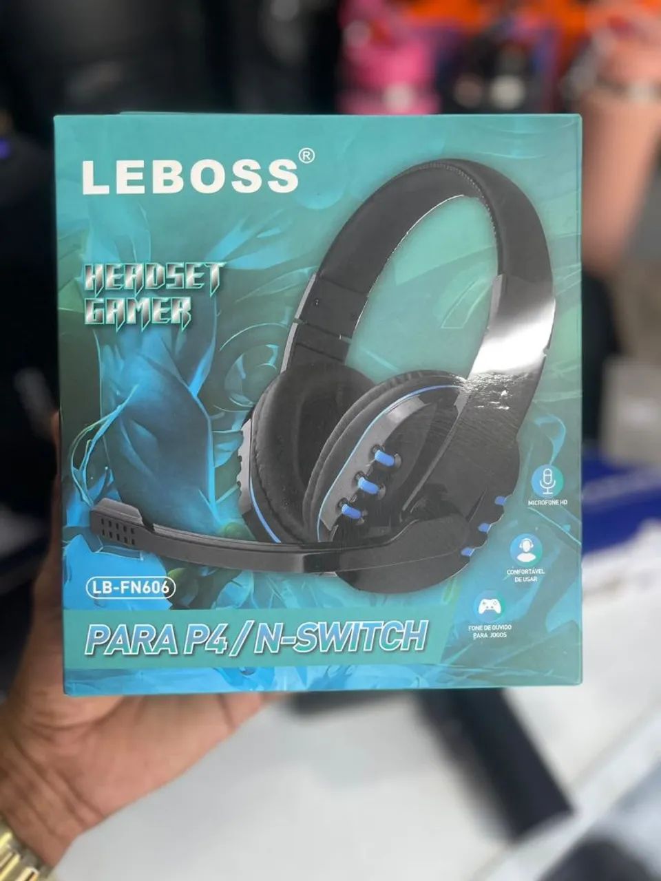 Headphone fone bluetooth game com microfone  - Foto 2