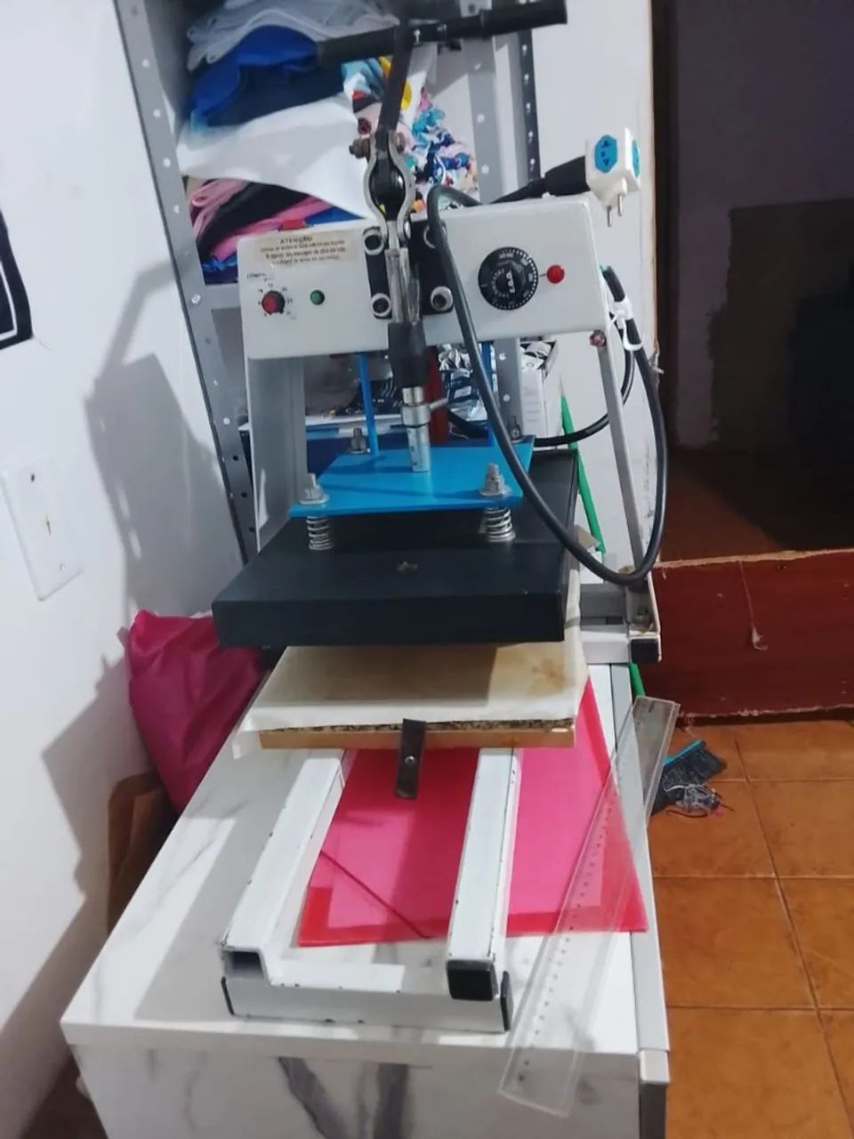 Prença térmica da compacta print