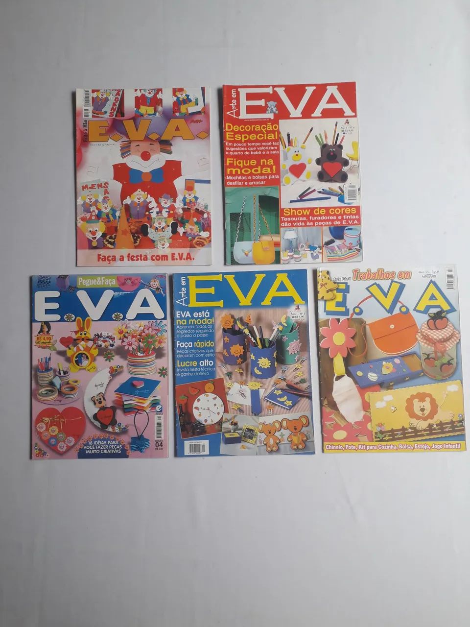 Revistas E.V.A. com moldes - Foto 3