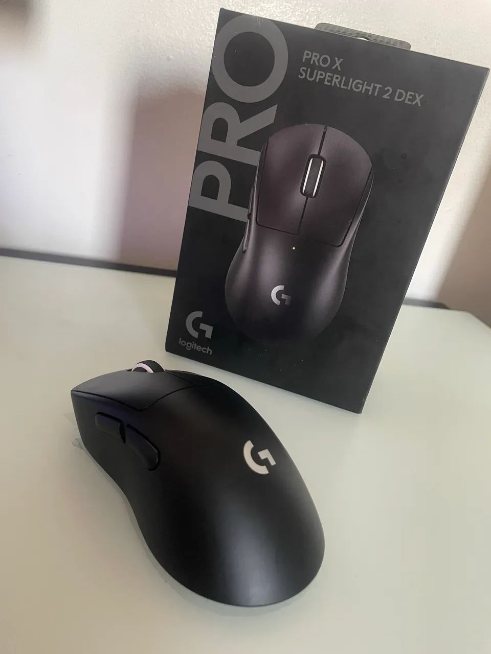 Logitech G Pro X Superlight 2 DEX Preto - Novo - Foto 5