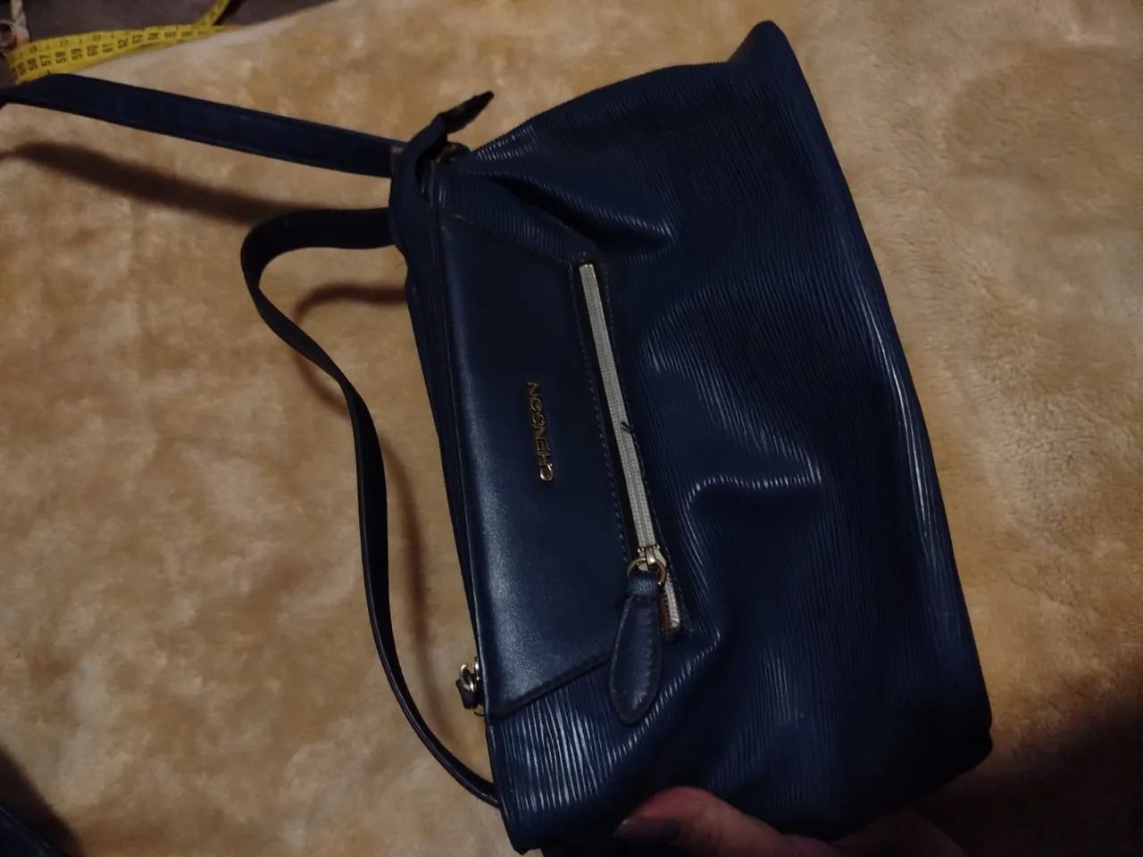 Bolsa chenson azul - Foto 2