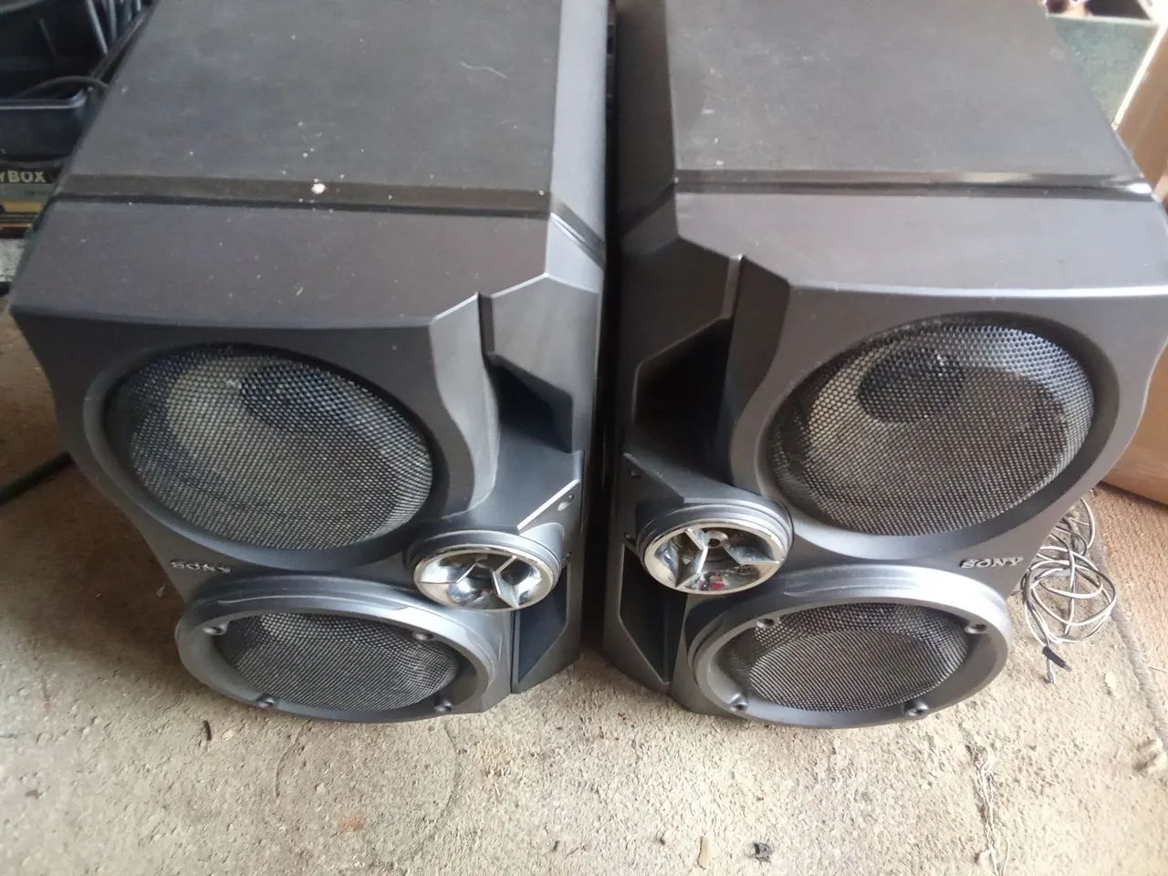 Caixas de som Sony SS DX 50