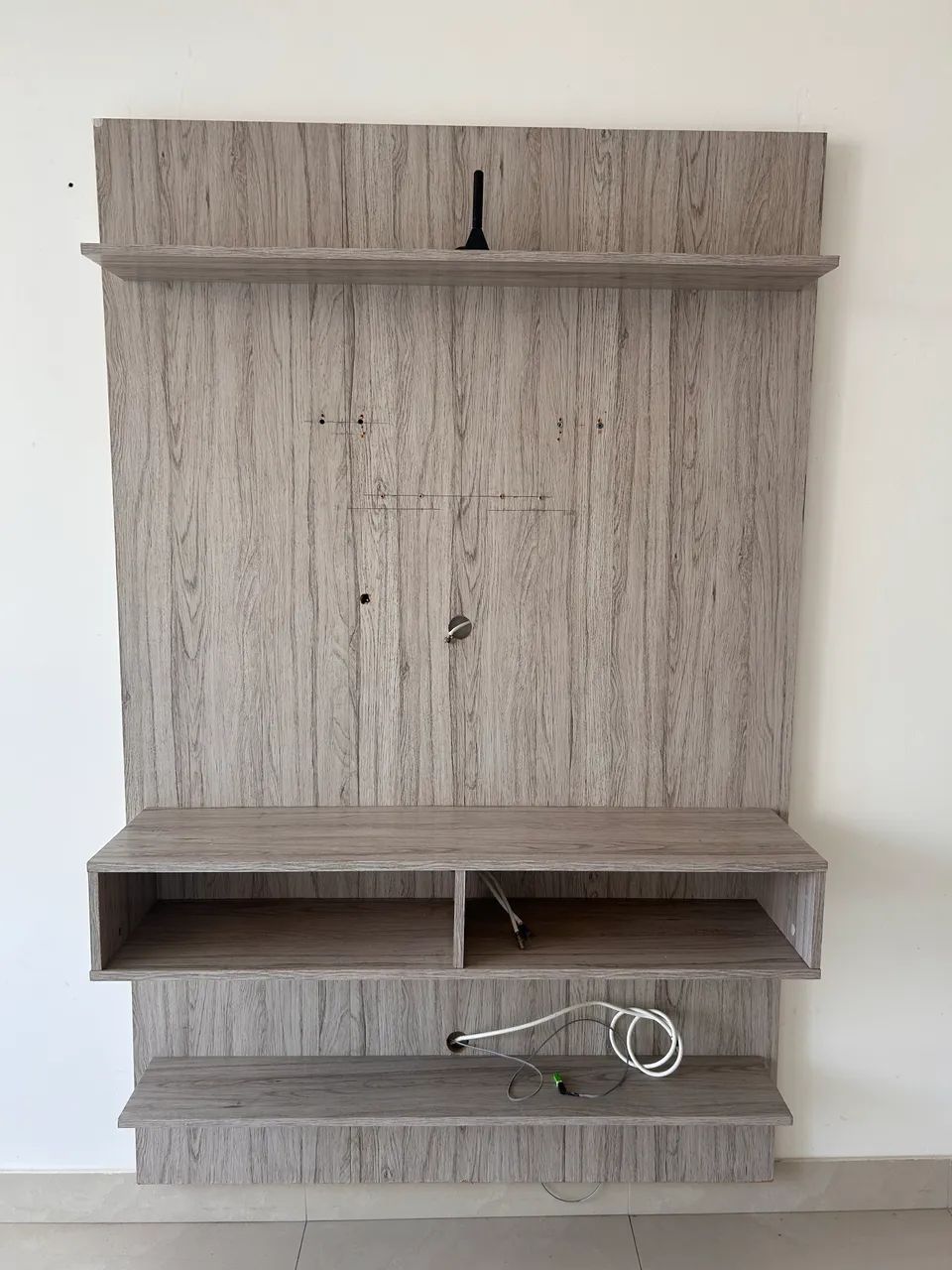 Rack cinza de MDF em ótimo estado  - Foto 3