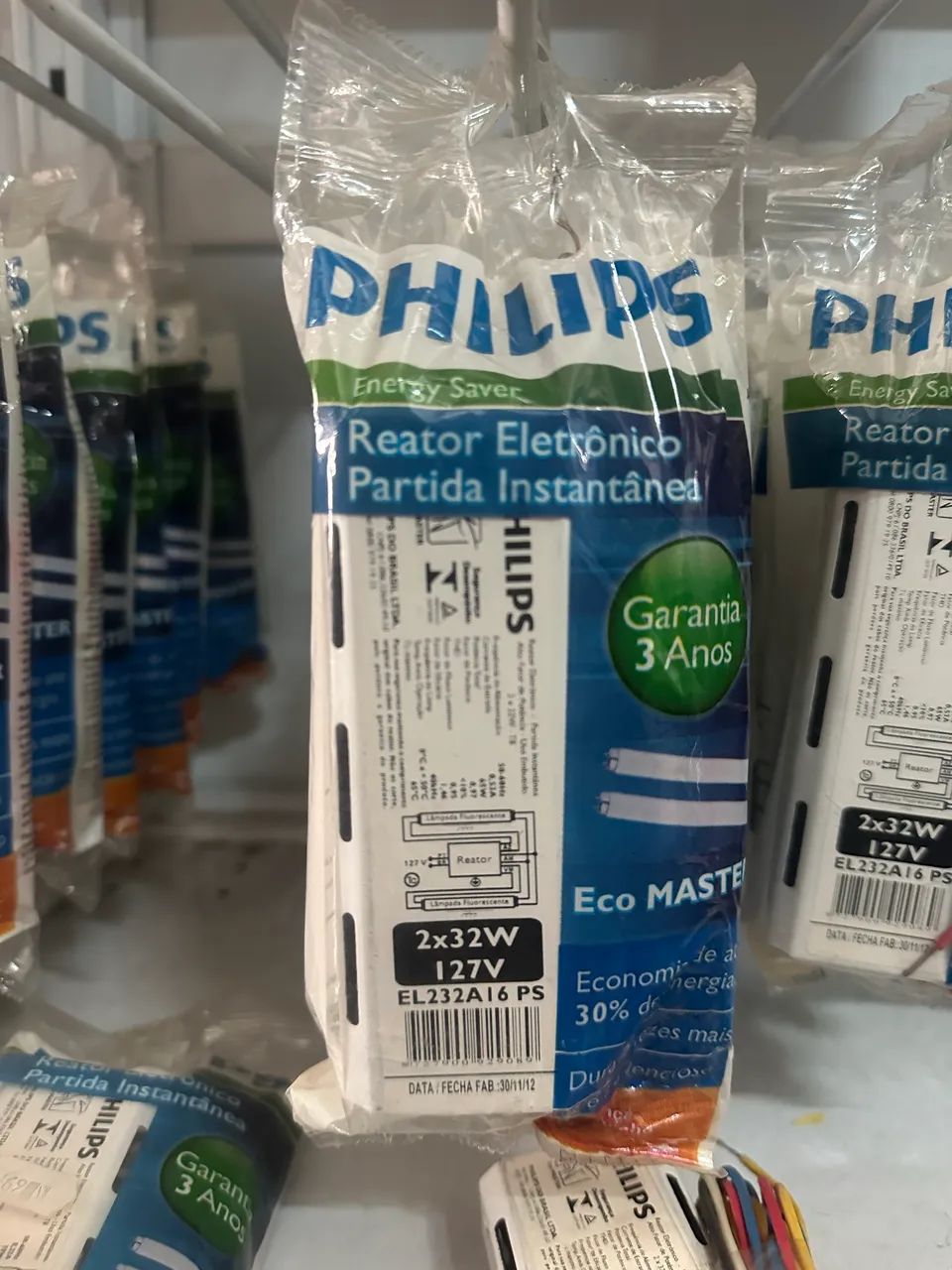 Reator 2x18 127v Philips 